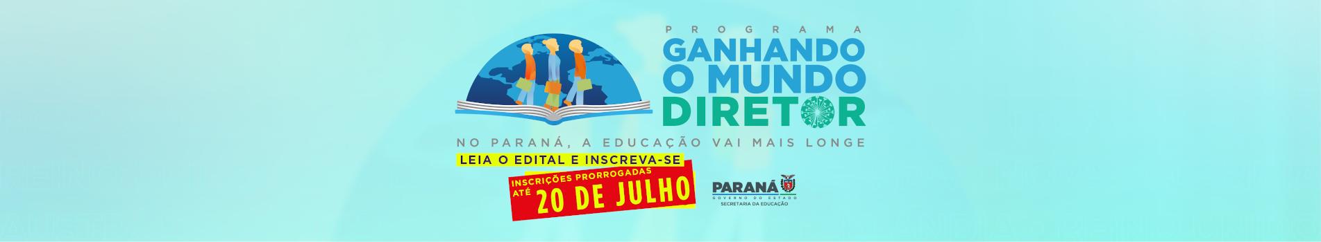 Banner Ganhando o Mundo Diretor